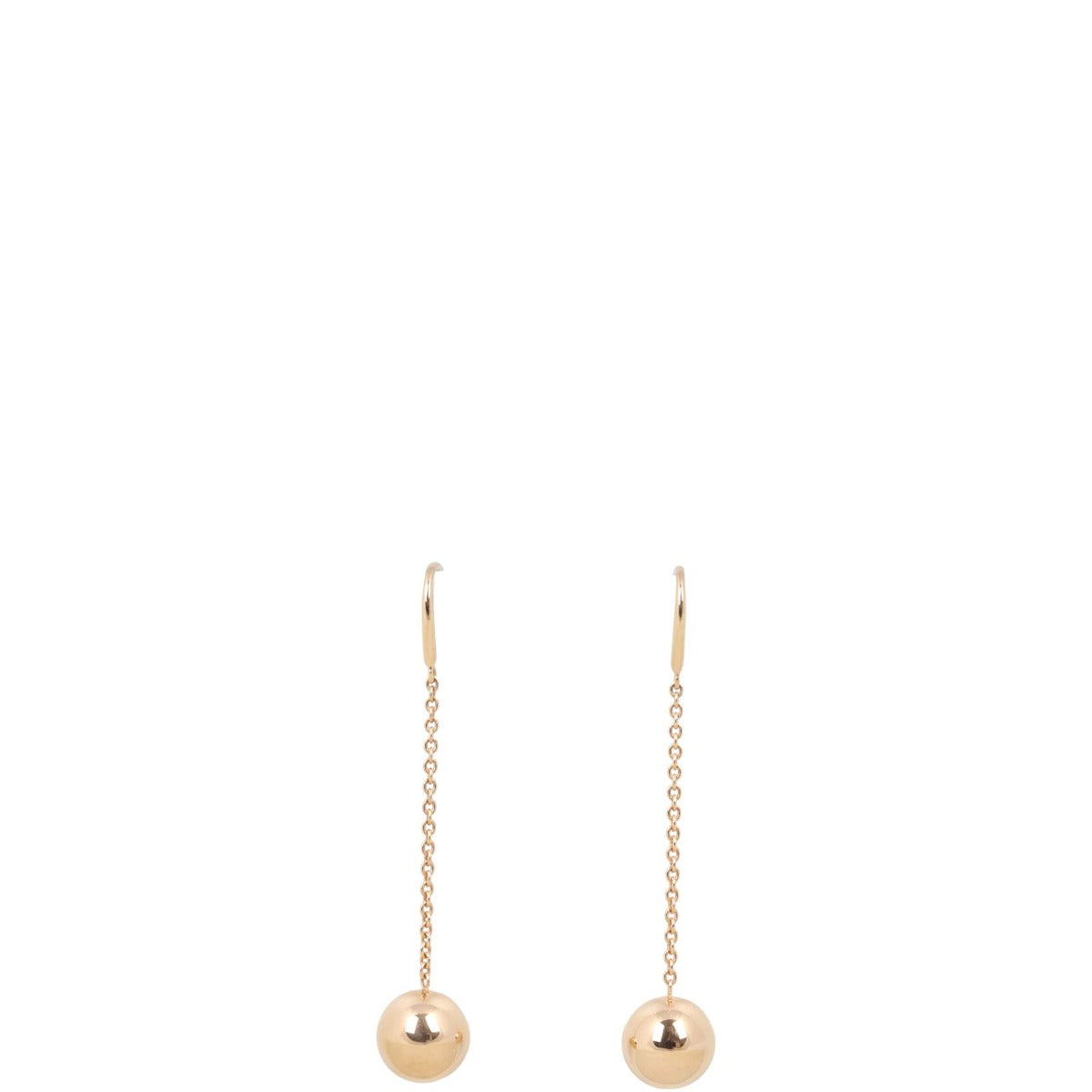 Tiffany & Co HardWear Ball Hook 18k Rose Gold Earrings