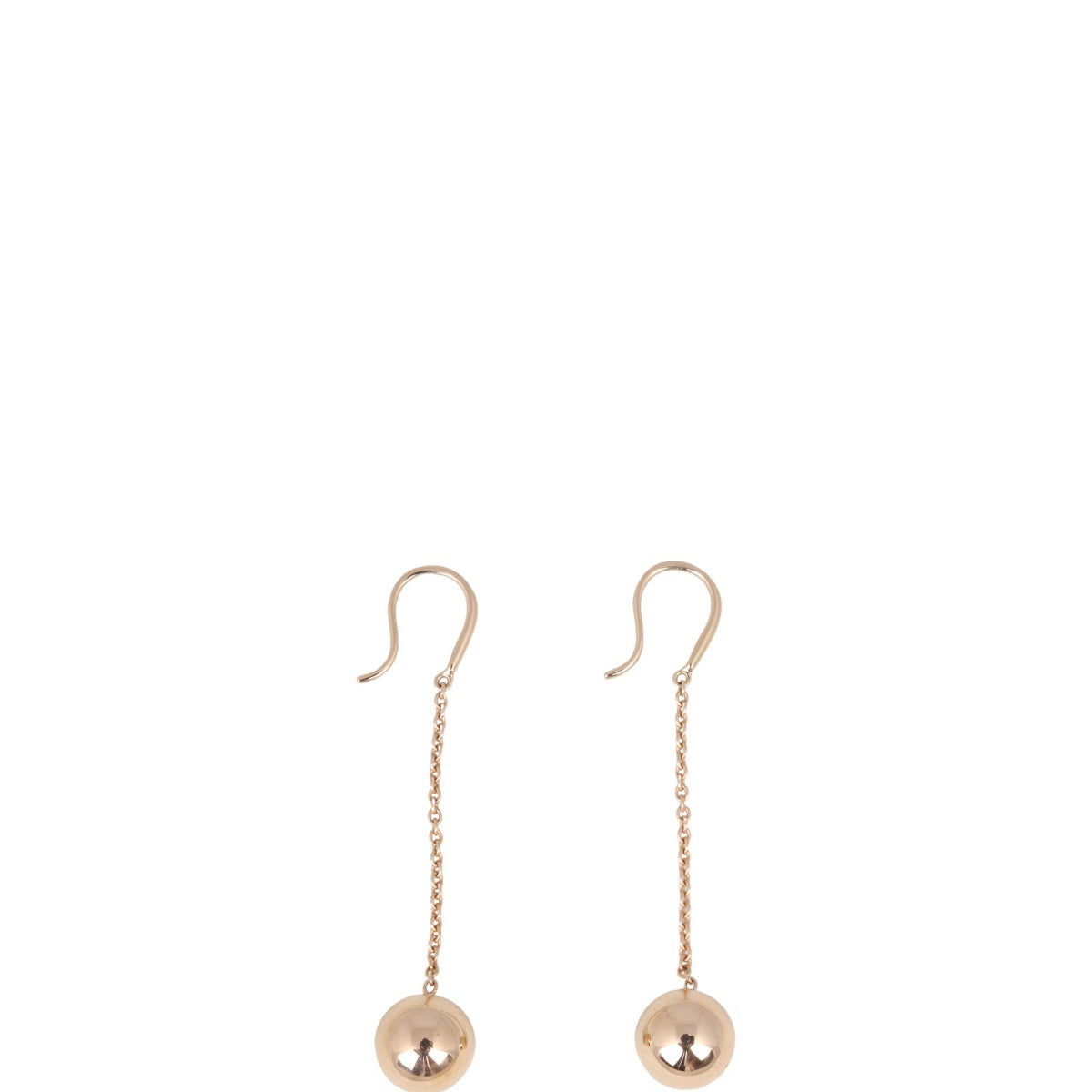 Tiffany & Co HardWear Ball Hook 18k Rose Gold Earrings