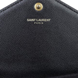 Saint Laurent Envelope Chain Wallet Interior Stamp