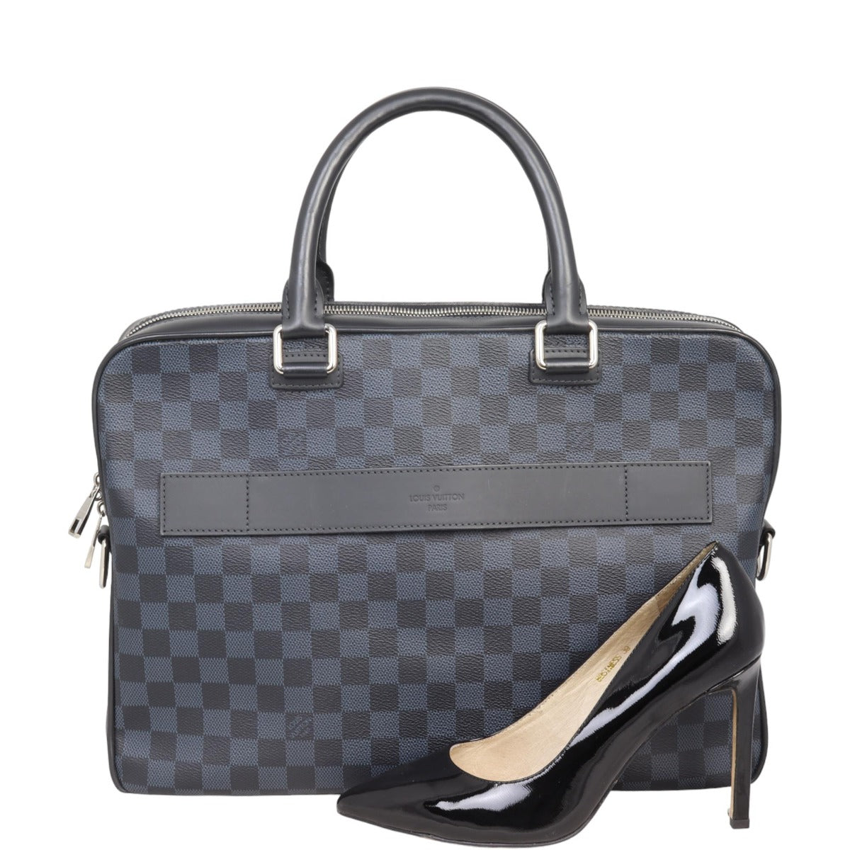 Louis Vuitton Porte Documents Jour Briefcase Damier Graphite