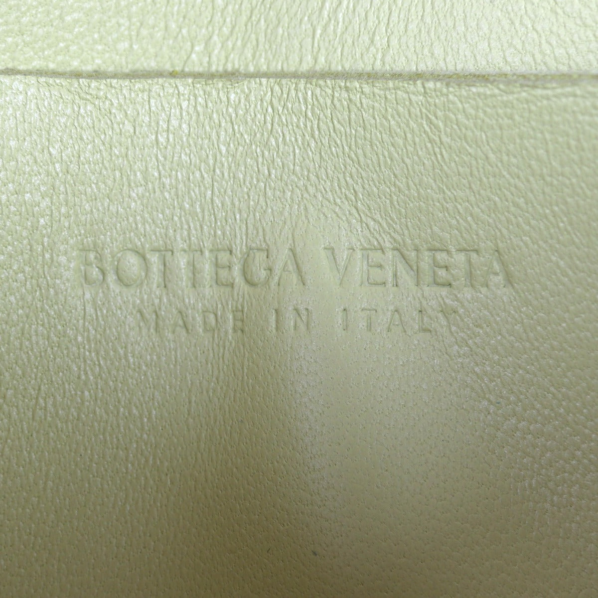Bottega Veneta Cassette Belt Bag Interior Stamp