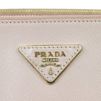 Prada Saffiano Lux Galleria Double Zip Tote Small Hardware