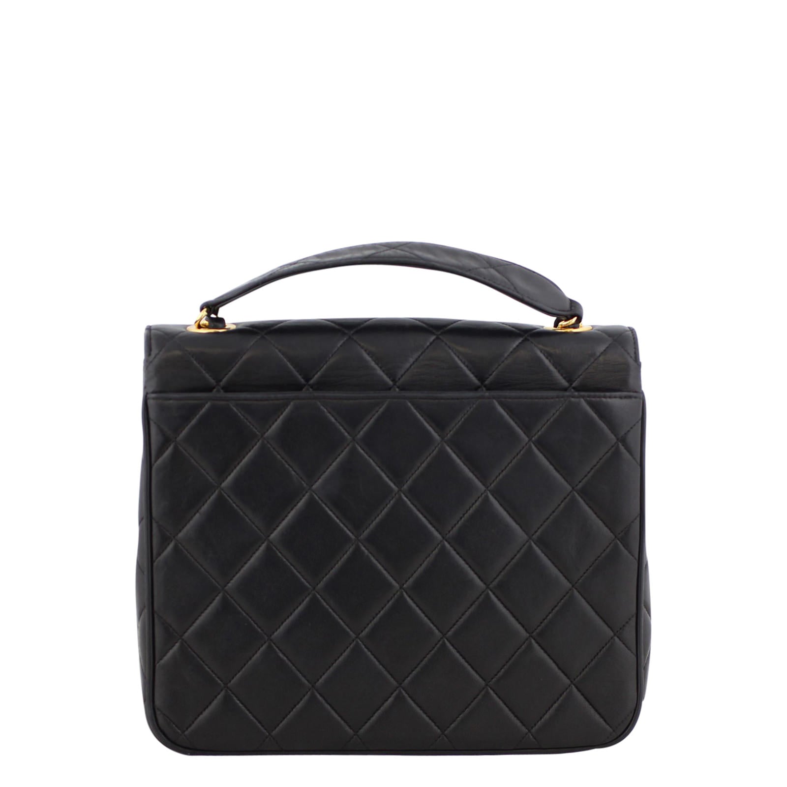 Chanel Classic Flap Square Large Vintage back