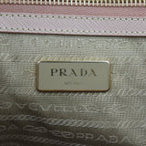 Prada Saffiano Lux Galleria Double Zip Tote Small Interior Stamp
