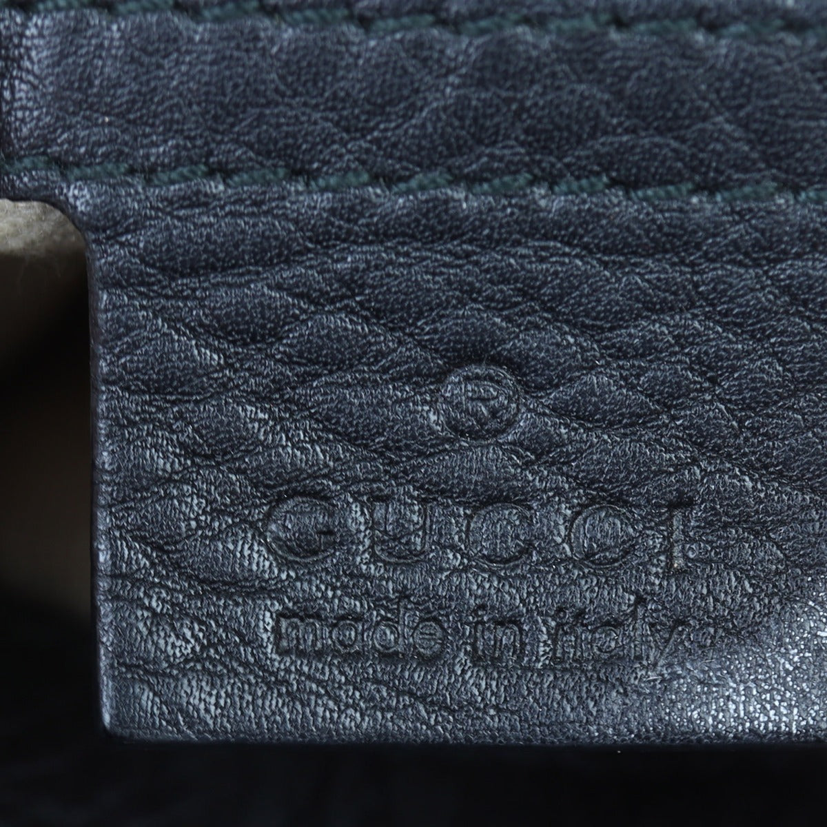 Gucci GG Twins Hobo (black) Interior Stamp