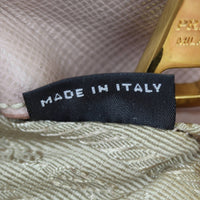 Prada Saffiano Lux Galleria Double Zip Tote Small Interior Stamp