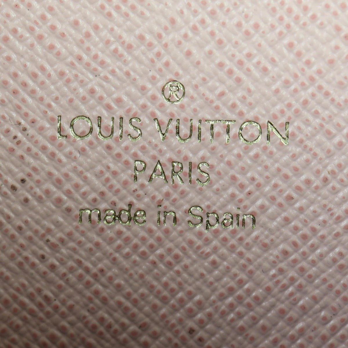 Louis Vuitton Clemence Wallet Monogram Interior Stamp