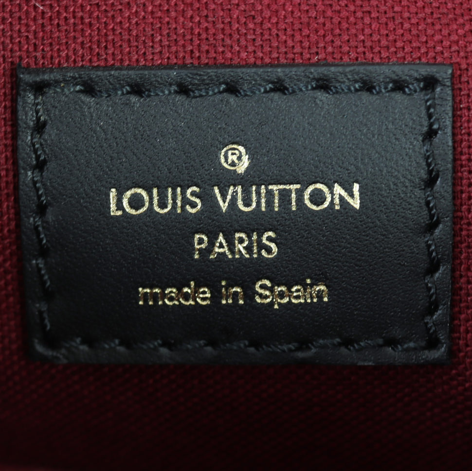 Louis Vuitton Montsouris BB Backpack Monogram Noir Interior Stamp
