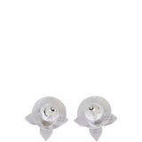 Louis Vuitton Idylle Blossom 18k White Gold Diamond Stud Earrings