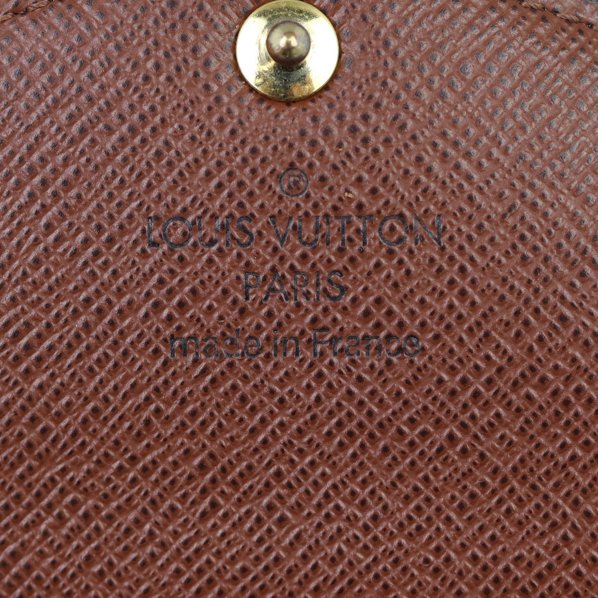 Louis Vuitton Sarah Wallet Monogram Interior Stamp