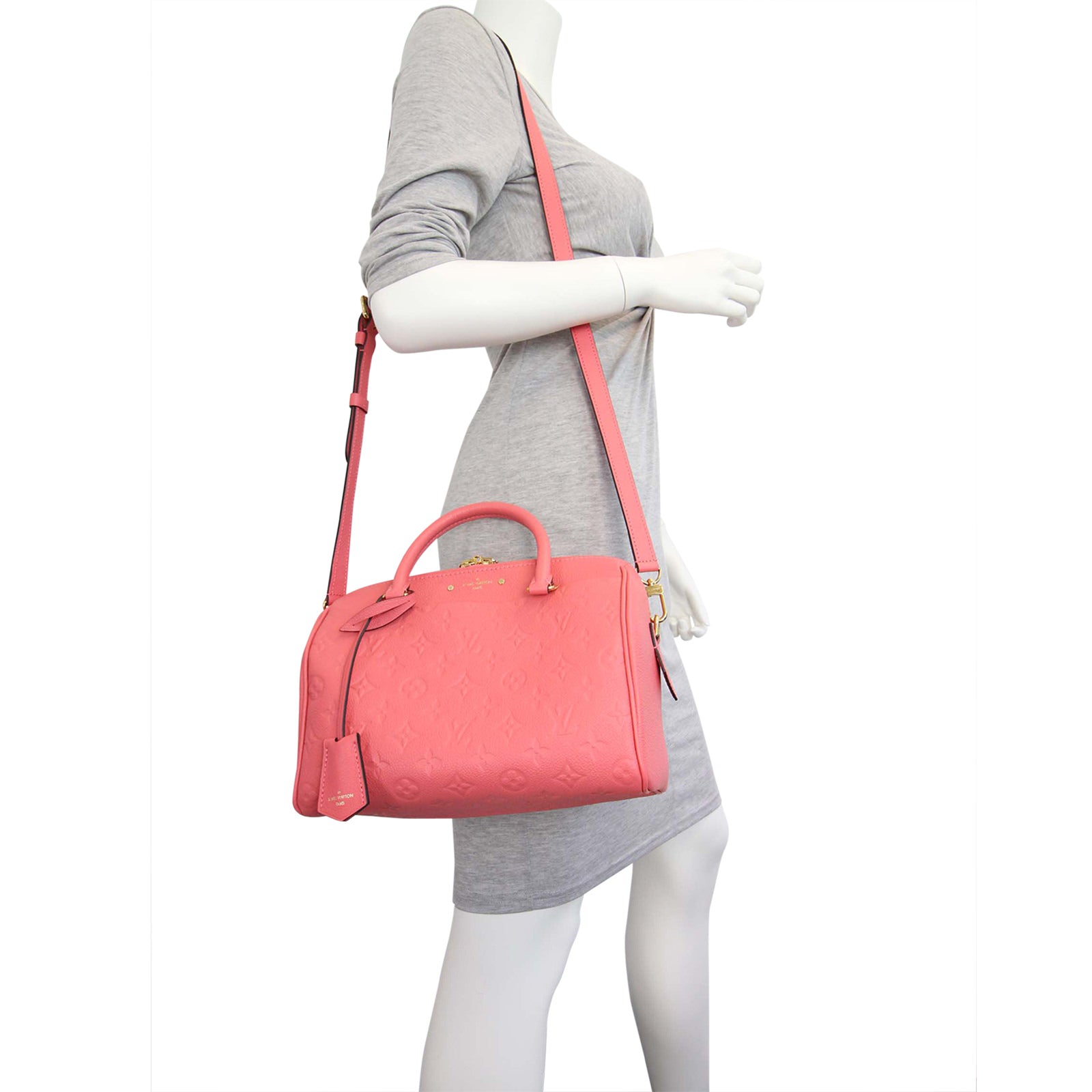 Louis Vuitton Speedy Bandouliere 25 Monogram Empreinte Mannequin