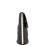 Chanel About Pearls Flap Hobo Small