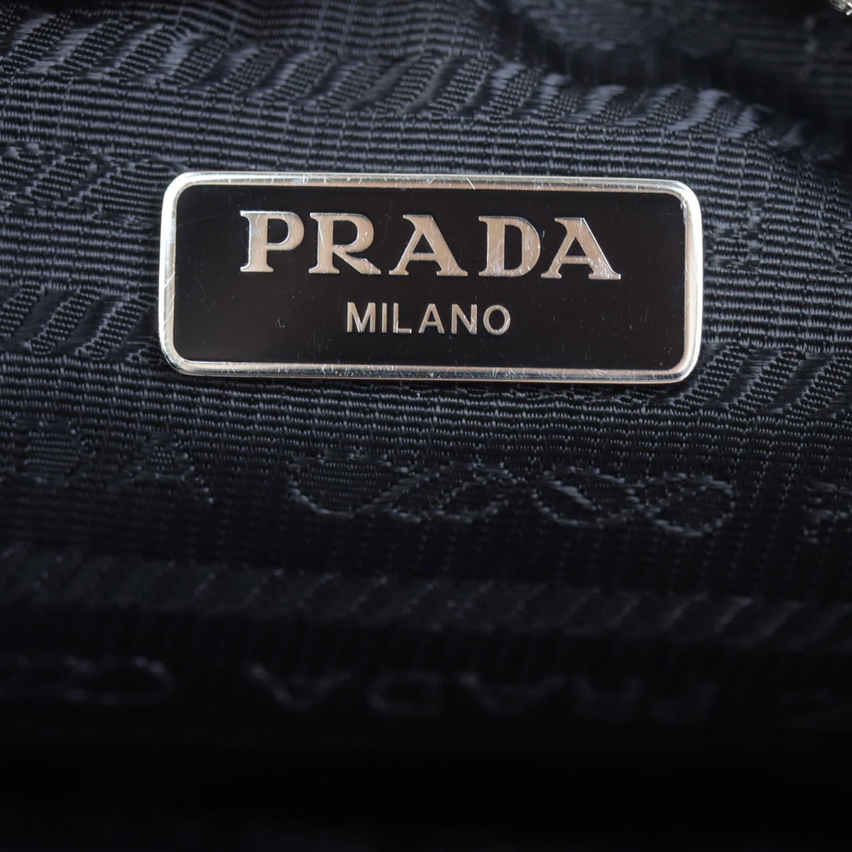 Prada Re-edition 2005 Tessuto Shoulder Bag Interior Stamp