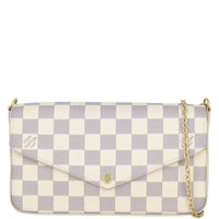 Louis Vuitton Pochette Felicie Damier Azur