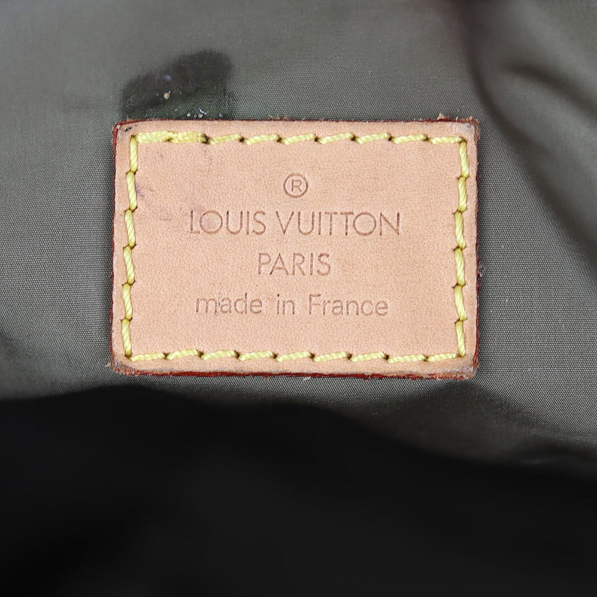 Louis Vuitton Attaquant Earth Duffle Bag Damier Geant Interior Stamp