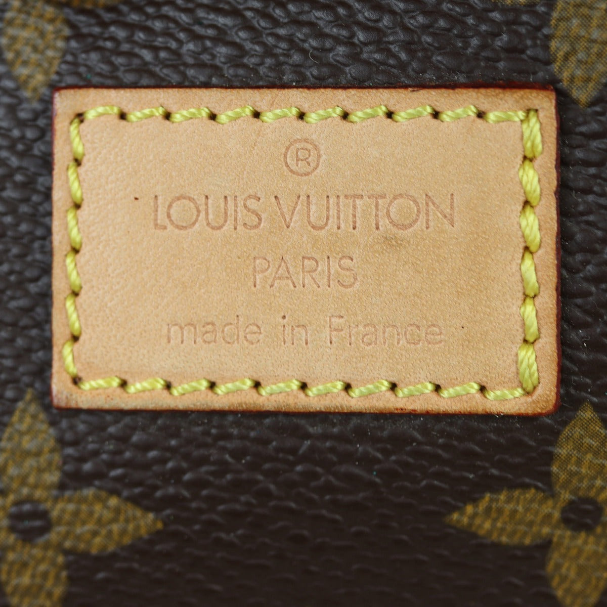 Louis Vuitton Saumur 30 Monogram Interior Stamp