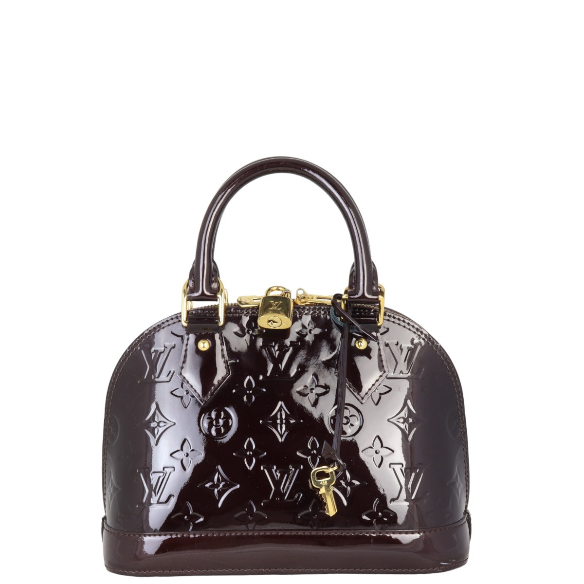 Louis Vuitton Alma BB Monogram Vernis | Amarante GHW