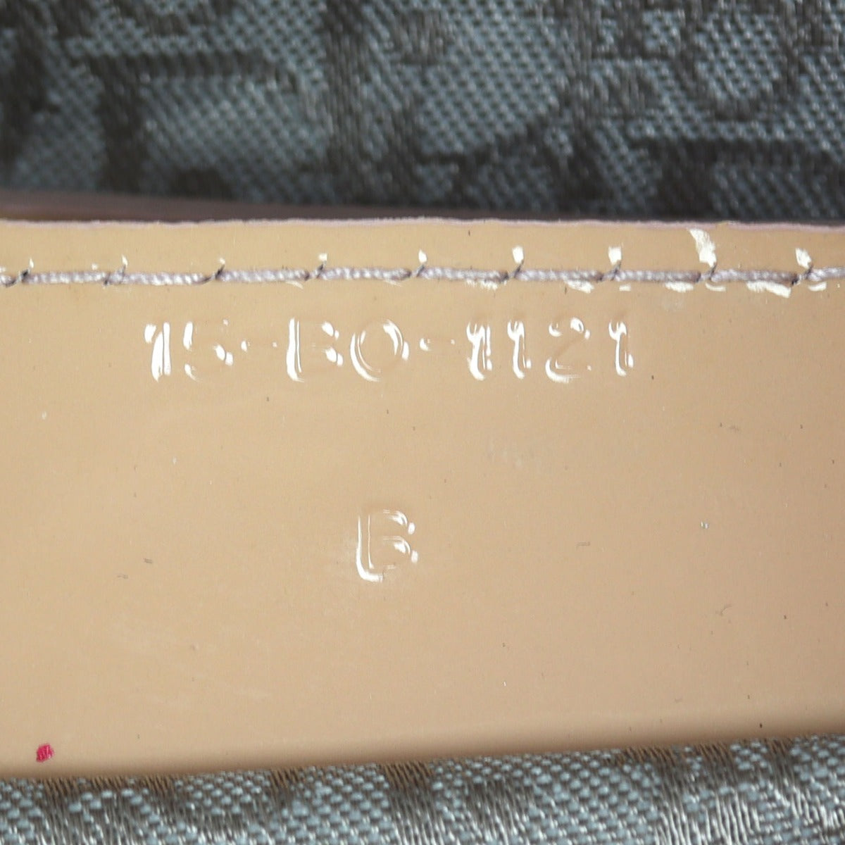 Dior Lady Dior Large Patent (beige) Date Code