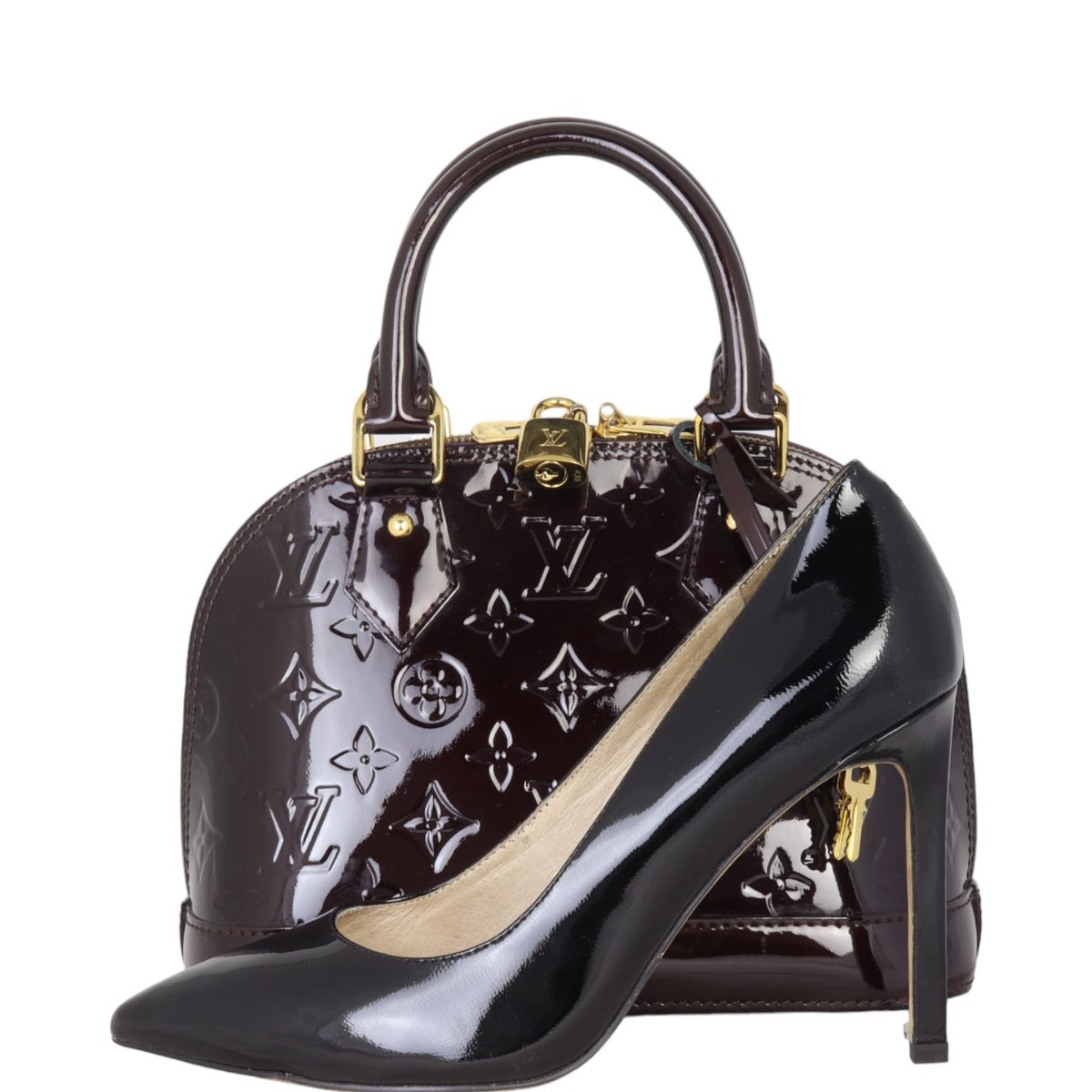 Louis Vuitton Alma BB Monogram Vernis | Amarante GHW