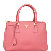 Prada Saffiano Lux Galleria Double Zip Tote Small