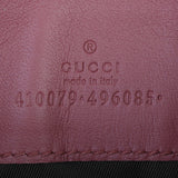 Gucci GG Supreme Blooms Zip Pouch Interior Stamp