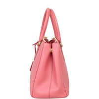 Prada Saffiano Lux Galleria Double Zip Tote Small