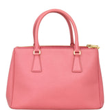 Prada Saffiano Lux Galleria Double Zip Tote Small