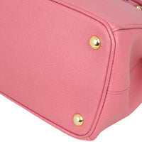 Prada Saffiano Lux Galleria Double Zip Tote Small
