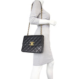 Chanel Classic Flap Square Large Vintage man