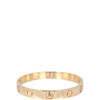 Cartier Love Bracelet 18K Rose Gold 