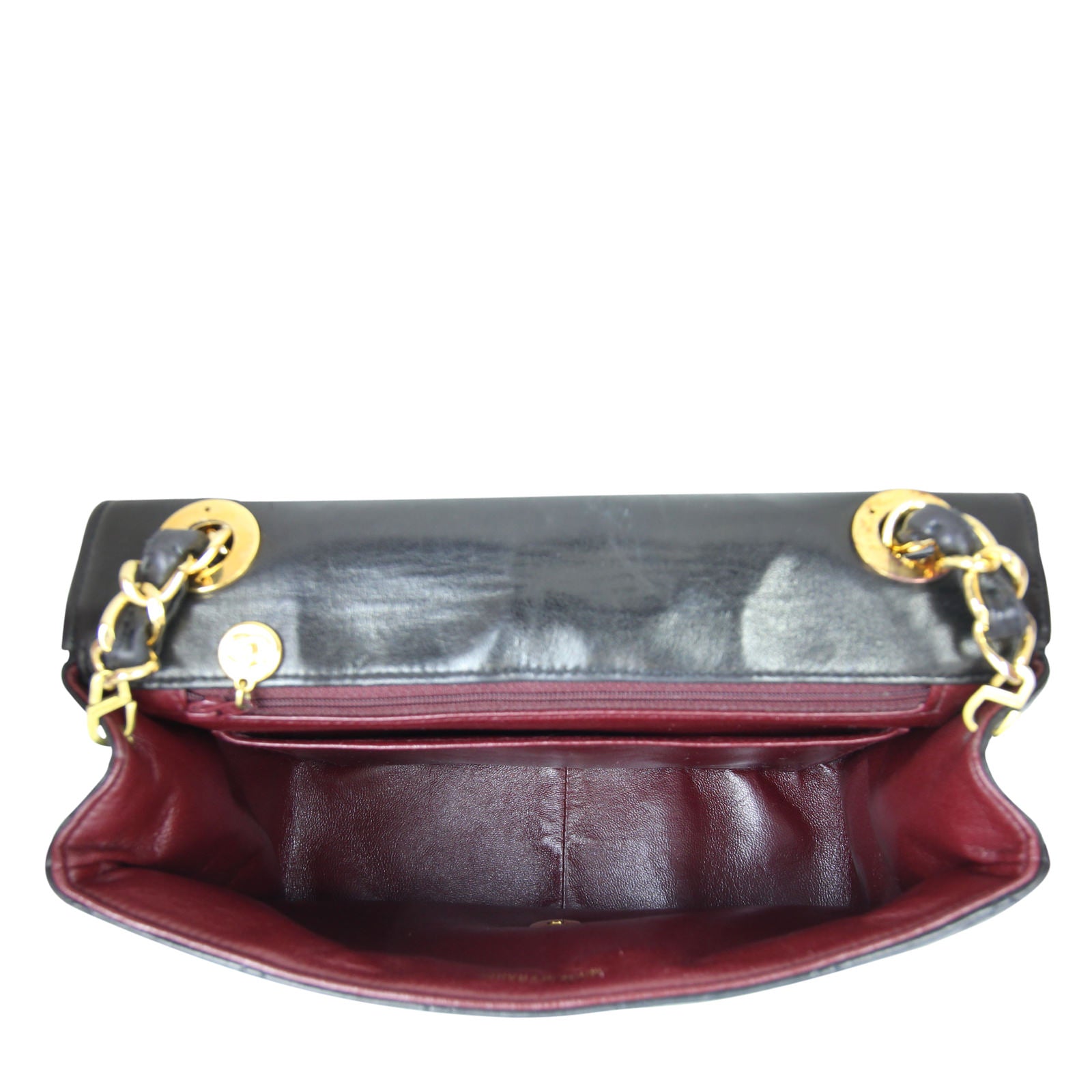 Chanel Classic Flap Square Large Vintage interior