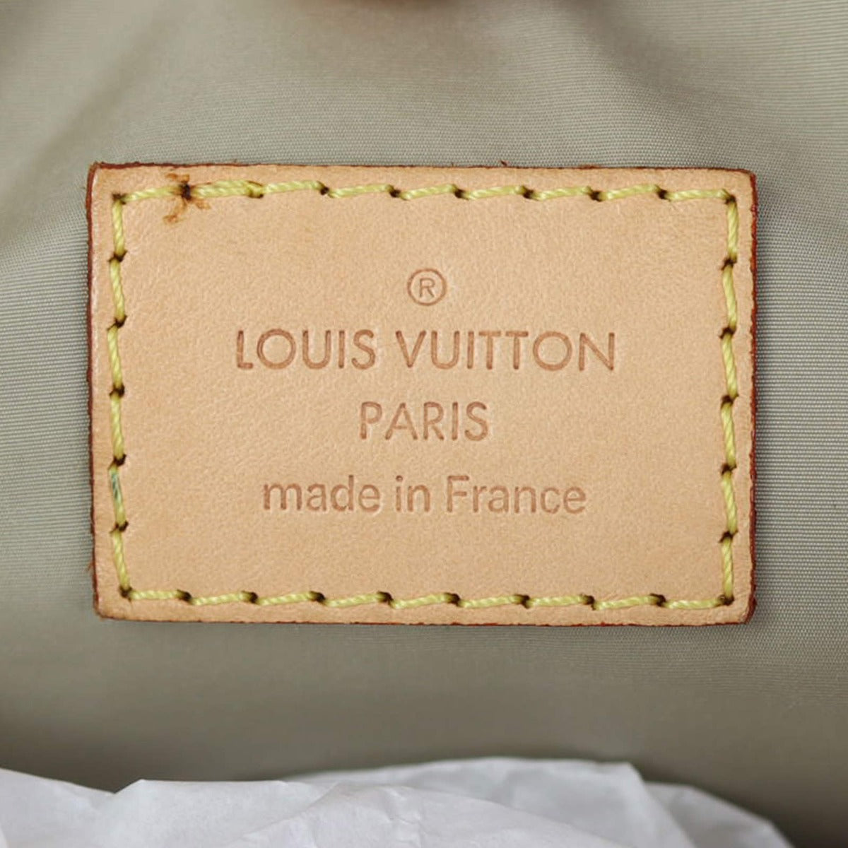 Louis Vuitton Albatros Duffle Damier Geant Interior Stamp