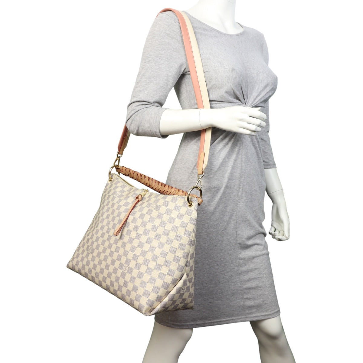 Louis Vuitton Beaubourg Hobo MM Damier Azur
