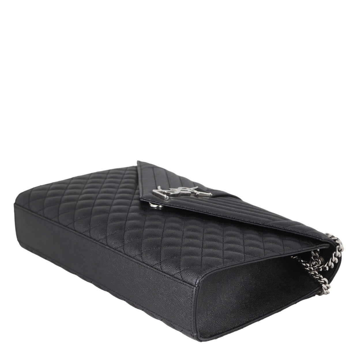 Saint Laurent Monogram Mix Matelasse Envelope Chain Bag Large