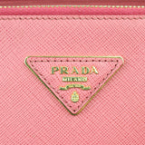 Prada Saffiano Lux Galleria Double Zip Tote Small