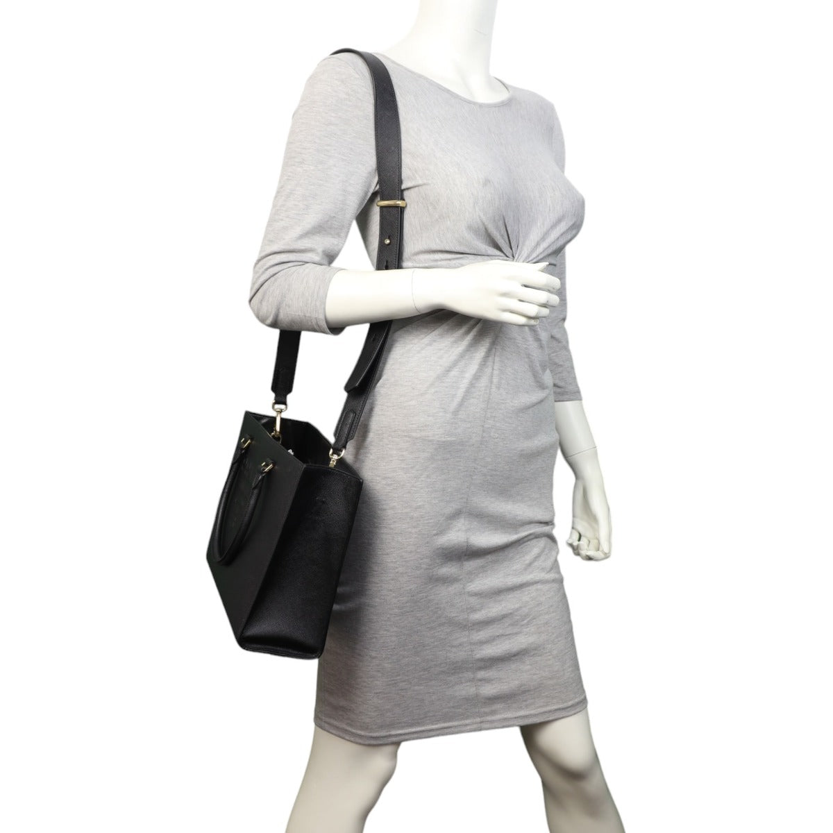 Prada Saffiano Embossed Logo Tote Medium