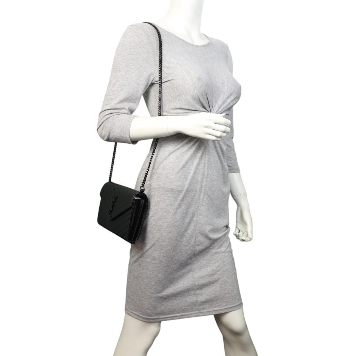 Saint Laurent Cassandre Chain Wallet