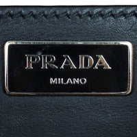Prada City Calf Lux Galleria Double Zip Tote Medium Interior Stamp