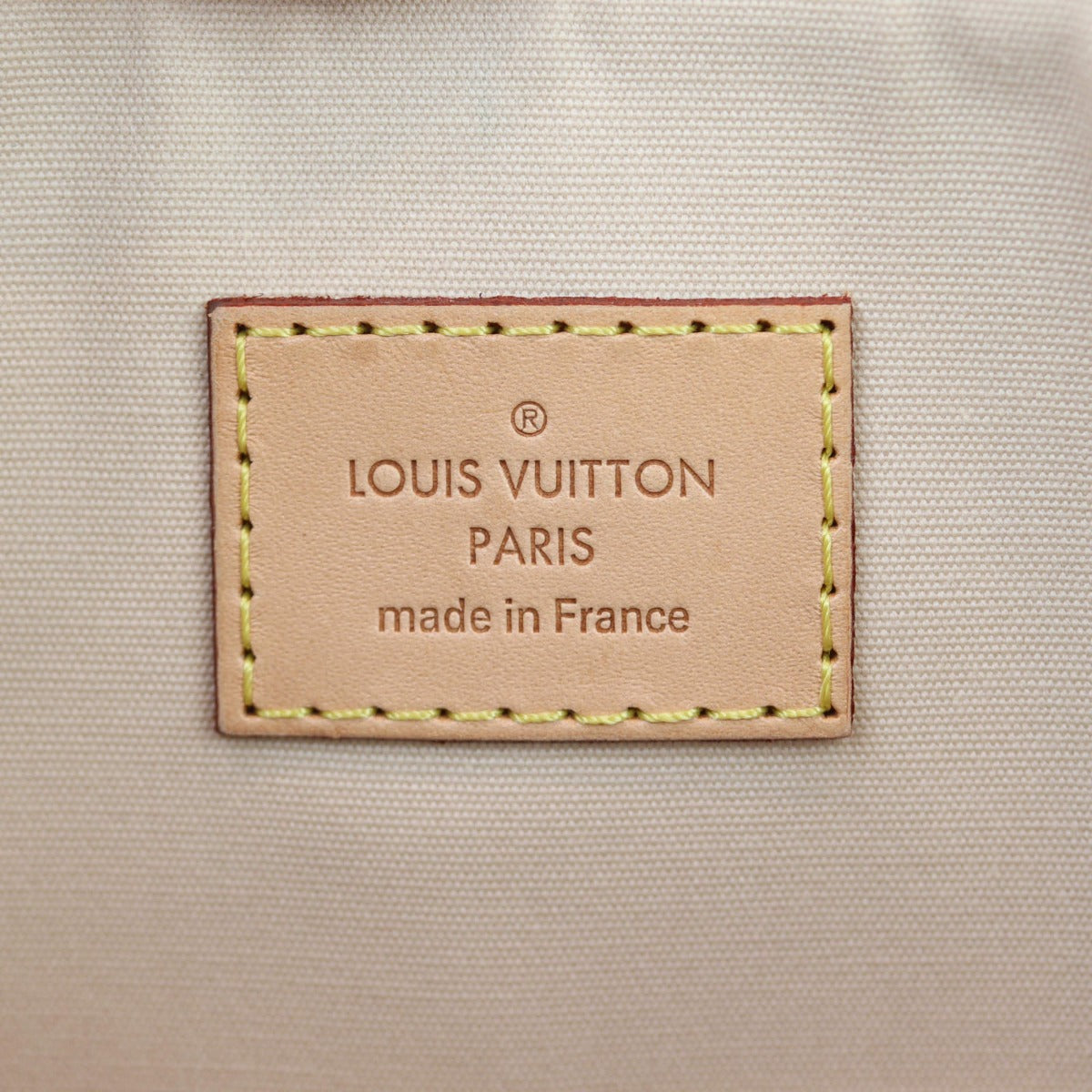 Louis Vuitton Montebello MM Monogram Vernis Interior Stamp