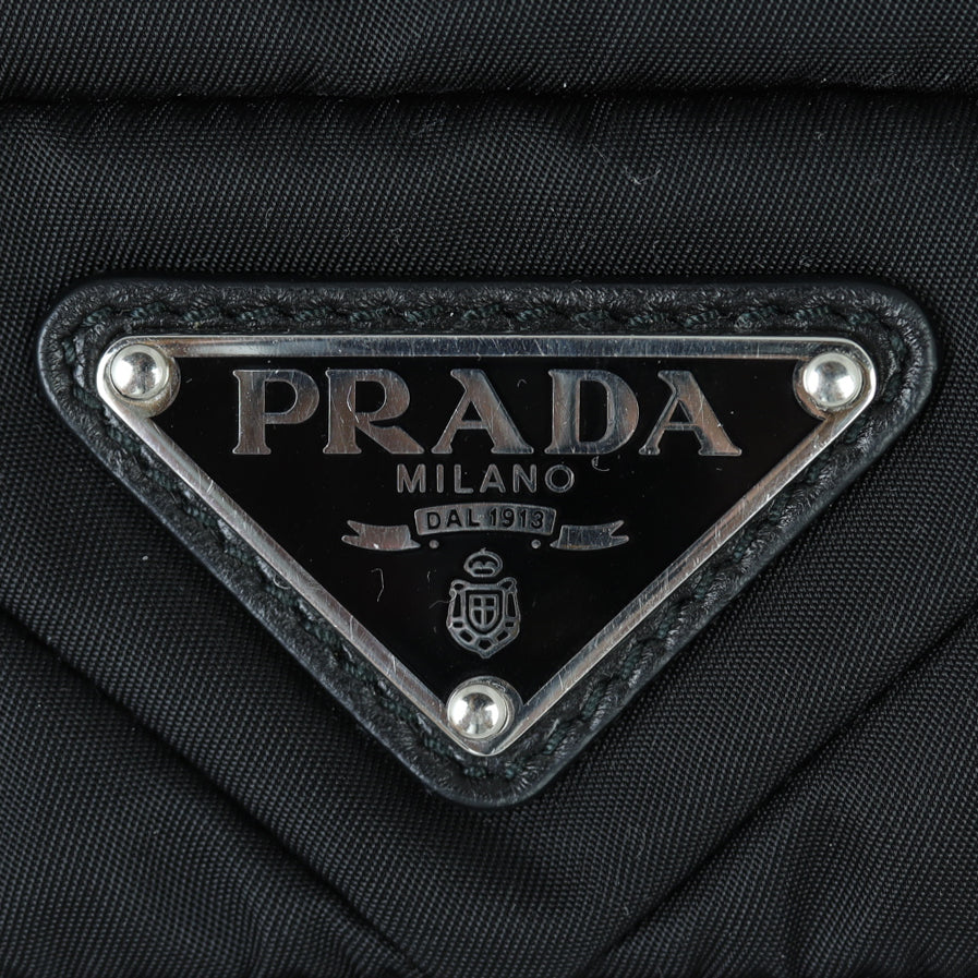 Prada Re-Nylon Padded Shoulder Bag Hardware