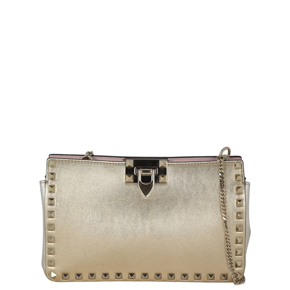 Valentino Rockstud Clutch on Chain