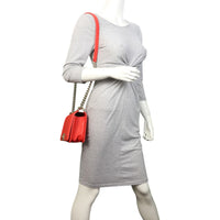 Chanel Boy Old Medium | Red