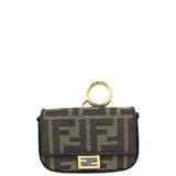 Fendi Nano Baguette Charm Jacquard