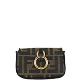 Fendi Nano Baguette Charm Jacquard