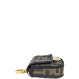 Fendi Nano Baguette Charm Jacquard