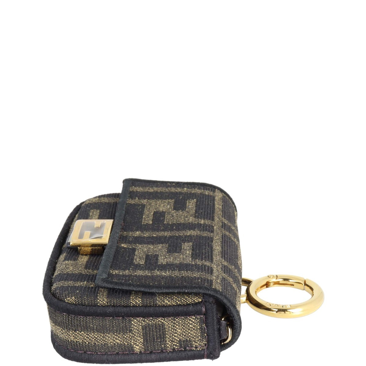 Fendi Nano Baguette Charm Jacquard