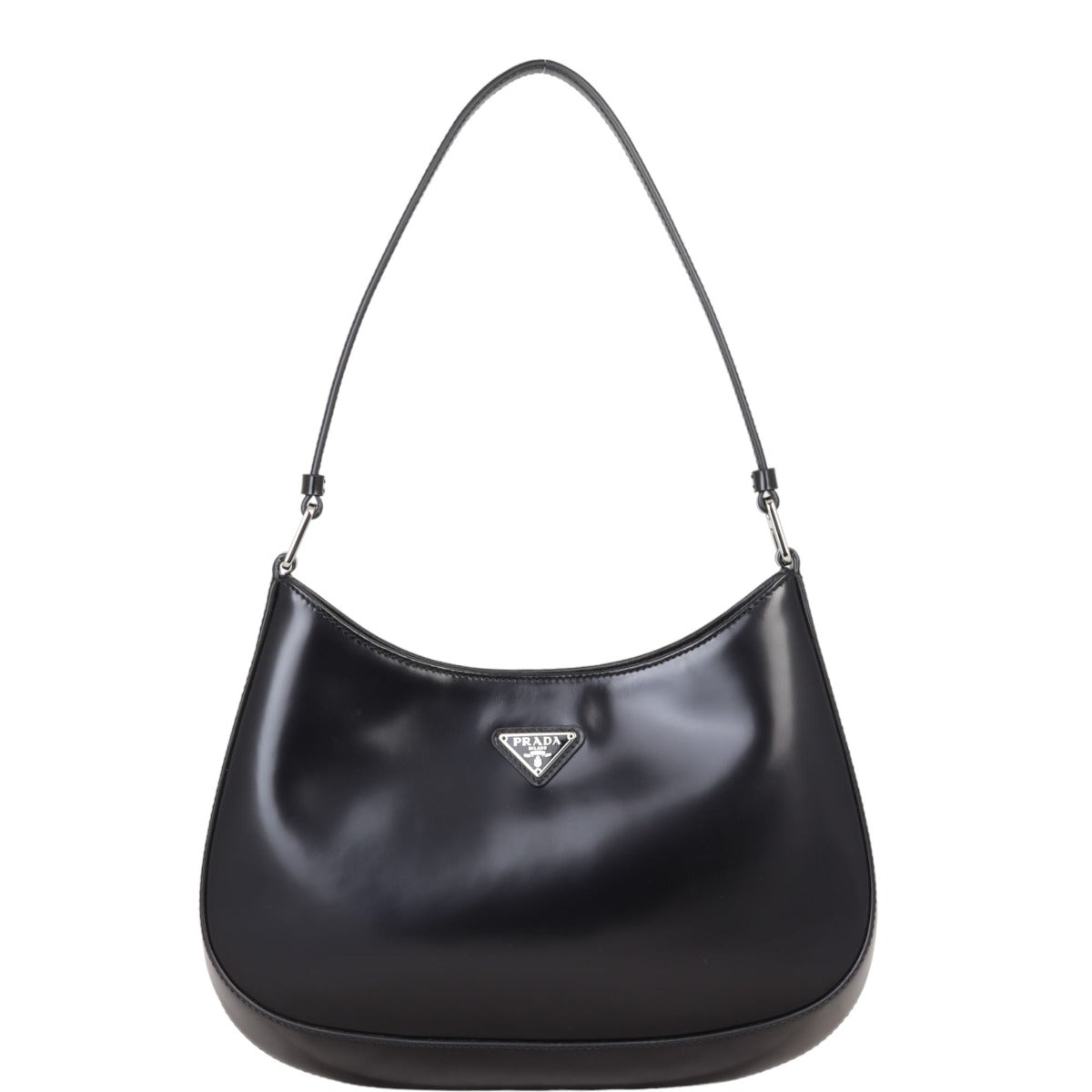 Prada Cleo Shoulder Bag Brushed Leather