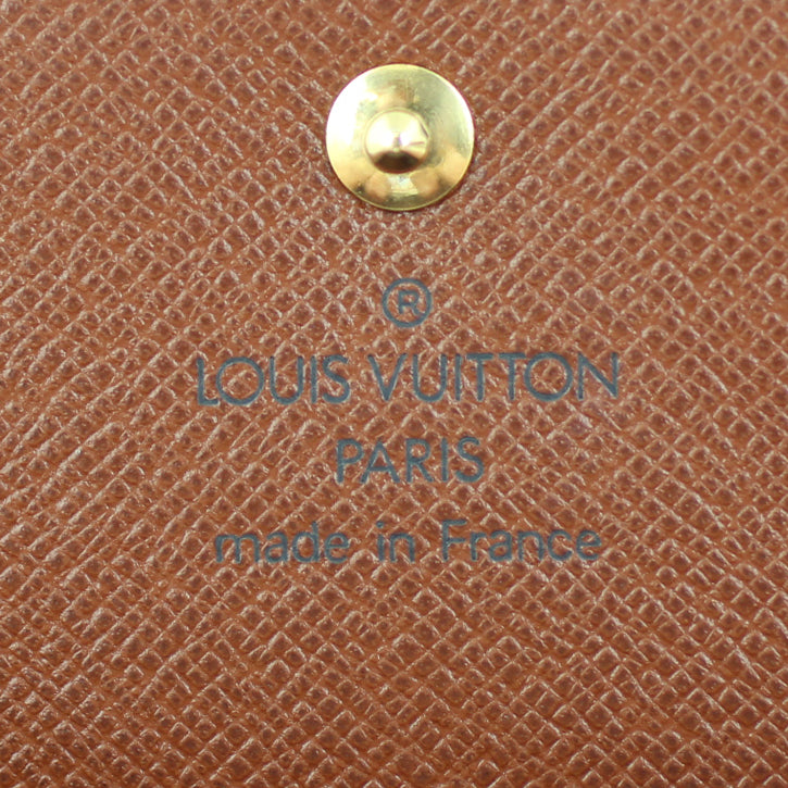 Louis Vuitton Elise Wallet Monogram Stamp