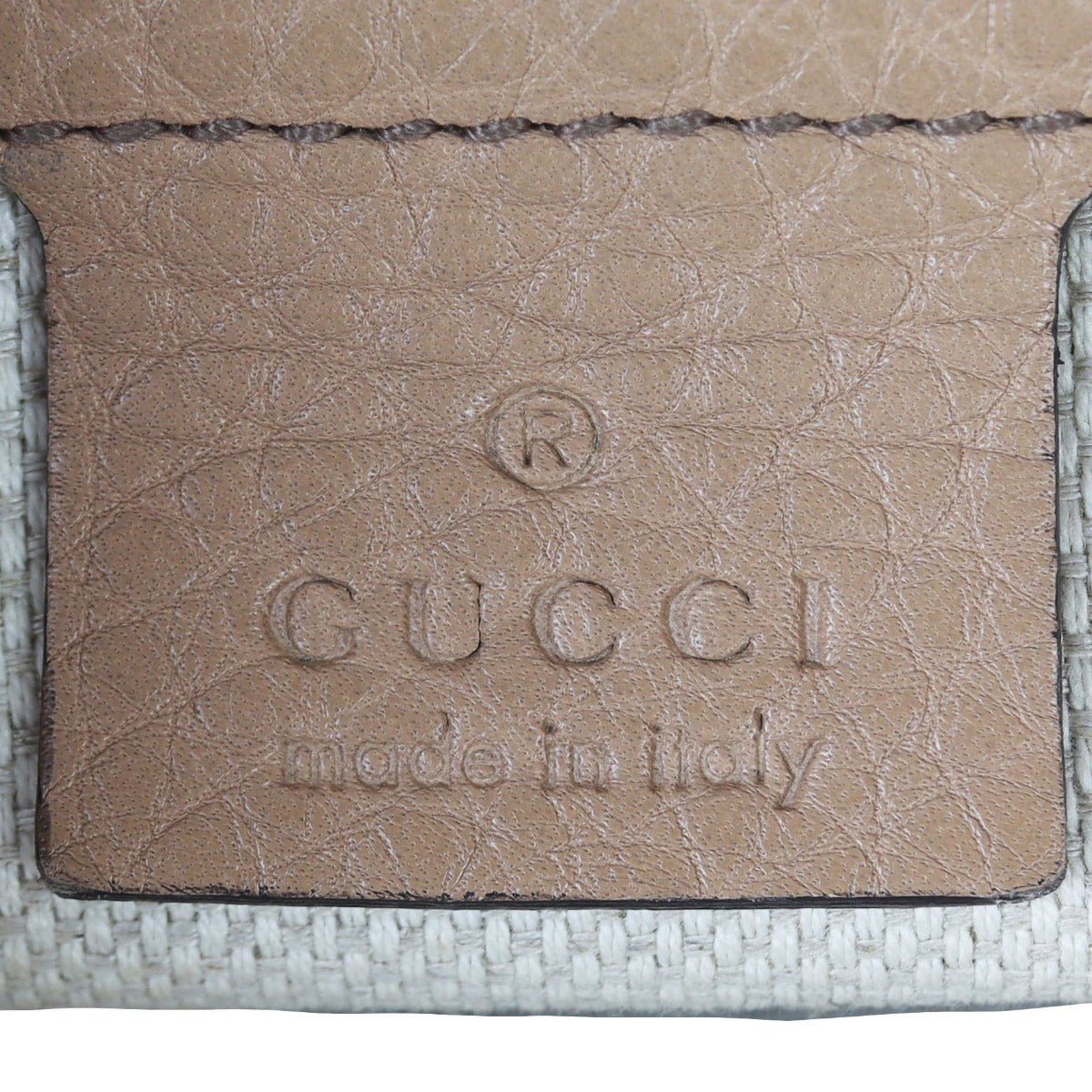 Gucci Soho Chain Crossbody Interior Stamp