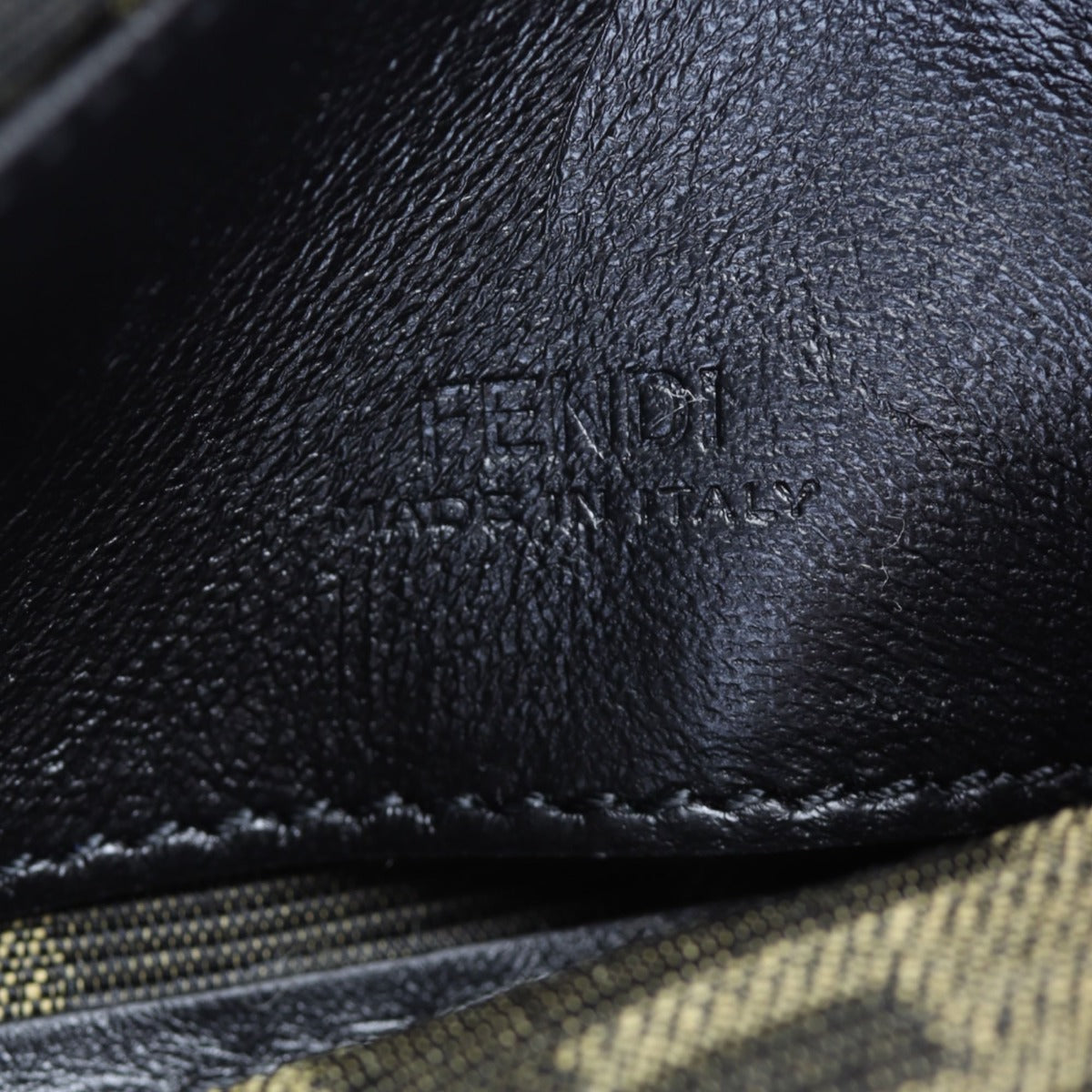 Fendi Nano Baguette Charm Jacquard